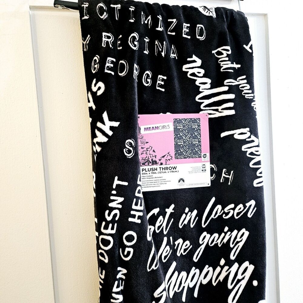 Mean Girls Plush Throw Blanket 50 In X 70 In, NEW, Fast‎ Ship